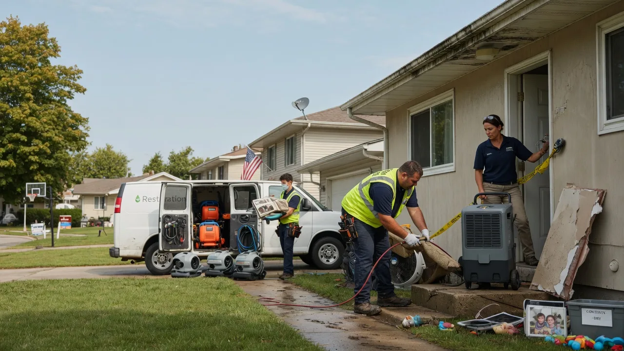 Water Damage Restoration in Silverdale, PA near me